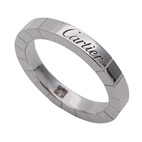 CARTIER Silver Diamond Ring #49 - Picture 4 of 10